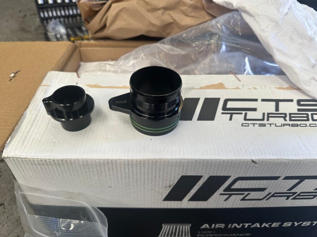 CTS Turbo inlet pipe aluminum fittings