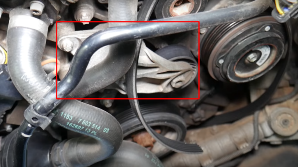 BMW auxiliary/serpentine belt tensioner