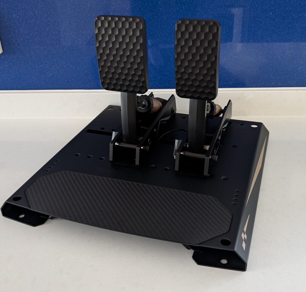 mounted to pedal plate