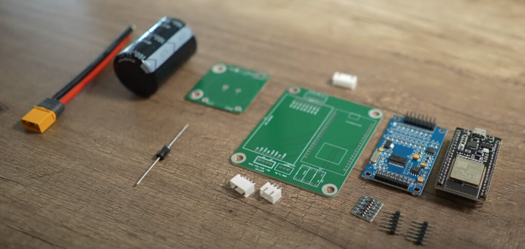 Most electronic componnents except for PSU
