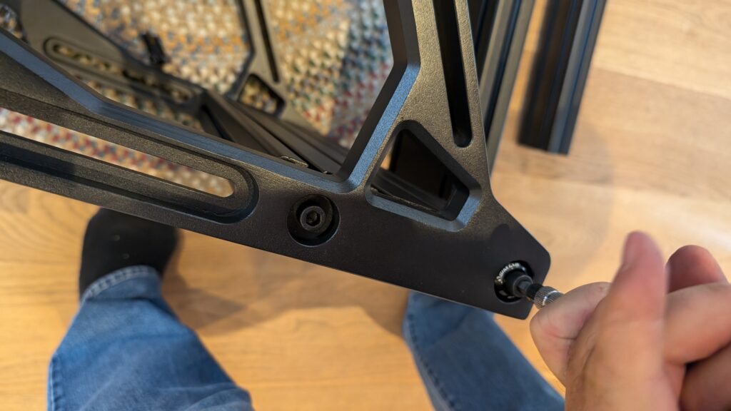 A single bolt gave me a little bit of resistance during assembly - no problem, just patience required