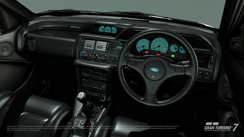 Ford Escort RS Cosworth '92 cockpit Ford Escort RS Cosworth '92 cockpit