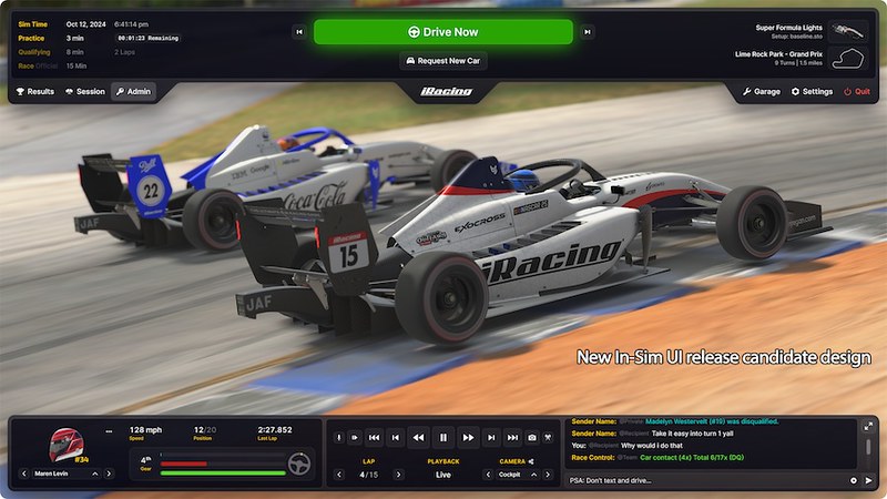 New Sim UI New Sim UI