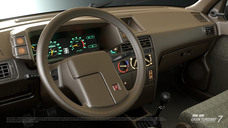 Citroën BX 19 TRS '87 cockpit